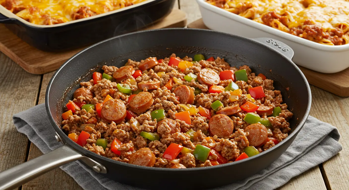 ground beef and sausage recipes